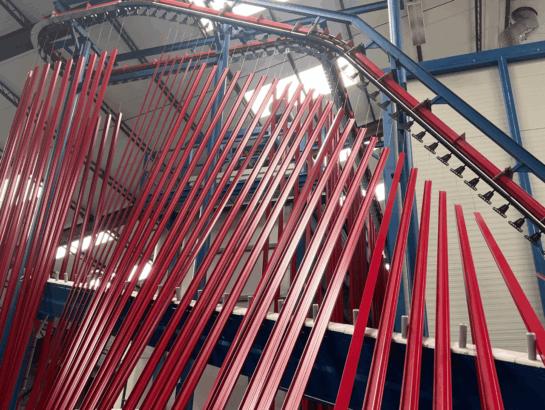 Vertical Pretreatment & Powder Coating